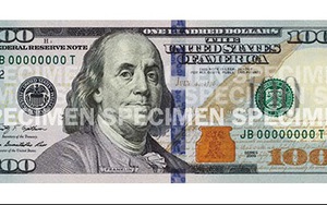 Mỹ sắp phát hành tiền giấy 100 đô la