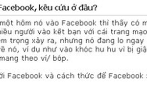 Nạn mạo danh tràn lan trên Facebook