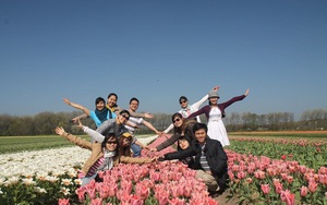 Chuyến du lịch bụi đến Hà Lan của nhóm sinh viên Việt