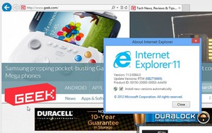 7 điểm mới ở Internet Explorer 11