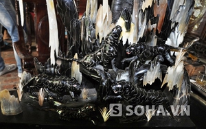 Hà Nam: Làng nghề mỹ nghệ sừng Đô Hai bận rộn khi Tết đến