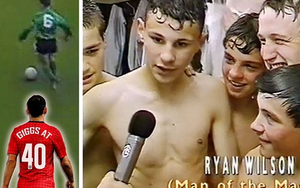 14 tuổi và chiếc cúp đầu đời của Ryan Giggs