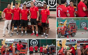 Sao Liverpool trổ tài "quẩy" xe tuk-tuk