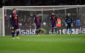 Báo động hàng thủ Barca