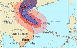 Bão hủy diệt số 14 cách đất liền 185km, vận tốc 30km/h