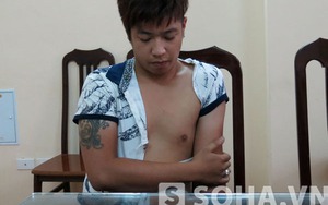 Đạp CSGT hòng bỏ chạy, bị ngã lăn ra đường