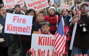 Mỹ: Hoa kiều biểu tình vì chương trình đòi "giết sạch người TQ"