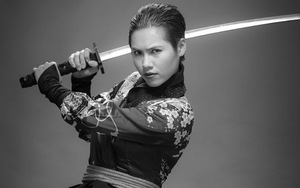 Đôi mắt sát khí của Á hậu Hoàng My
