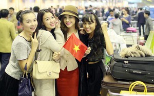 Lô Hương Trâm dự thi Hoa hậu Quốc tế 2013 tại Nhật Bản