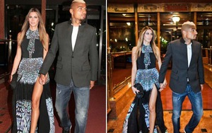 Bạn gái Boateng khoe chân dài miên man