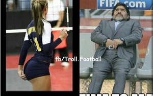 Chế - Vui - Độc: Chỉ có thể là Maradona!