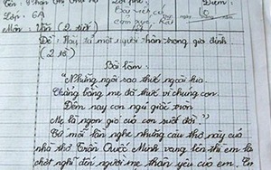 Những bài văn điểm 10 lay động trái tim