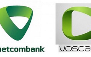 Vietcombank 'đạo' logo thương hiệu Voscast?