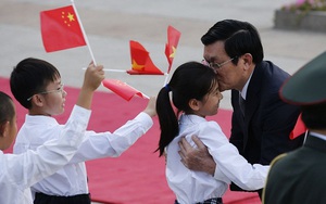 Những hình ảnh đầu tiên về chuyến thăm Trung Quốc của Chủ tịch nước Trương Tấn Sang