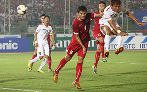 Thua U23 Indonesia, U23 Myanmar cay đắng rời SEA Games