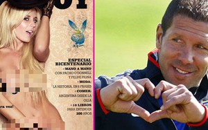 Thuyền trưởng Atletico Madrid hớn hở vì “cua đổ” mỹ nhân Playboy