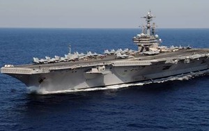 Nhóm tác chiến TSB nào của Mỹ chở F/A-18 không kích Iraq?