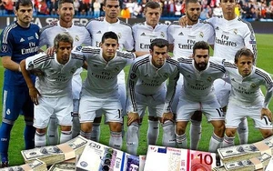 Real Madrid và 9 đội hình đắt đỏ nhất châu Âu