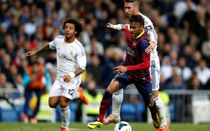 Kĩ thuật siêu đẳng, Neymar biến 2 hậu vệ Real thành trò đùa