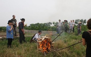 Hộp sọ phát hiện ở bãi sông không phải của chị Huyền
