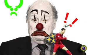 Chủ tịch FIFA nhăn nhó, khó chịu khi CR7 đoạt QBV