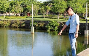 Dạo công viên, phát hiện... xác chết dưới hồ nước