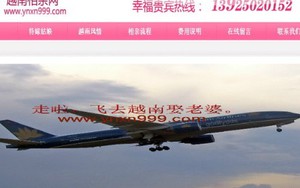 Trung Quốc sẽ triệt phá trang web môi giới cô dâu Việt