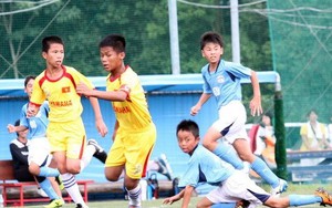 U13 Sông Lam Nghệ An thắng tuyệt đối các đội bóng Nhật Bản