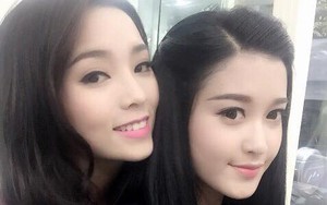 Hoa hậu Kỳ Duyên chụp ảnh xinh đẹp cùng Huyền My
