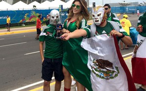 Nữ phóng viên Mexico gây sốt ở World Cup 2014