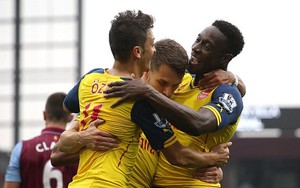 Aston Villa 0-3 Arsenal: Show diễn của Ozil