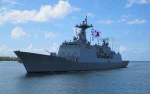 Sức mạnh biên đội tàu Hải quân Hàn Quốc vừa đến thăm Việt Nam