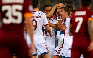 Roma gặp lại “thảm họa Man United” trước Bayern