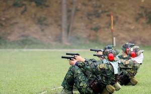 [ẢNH] Bóng hồng Lục quân ASEAN trổ tài thiện xạ