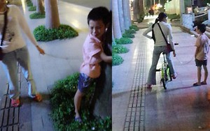 Bà mẹ đơn thân xích con trai ở ngay nơi công cộng
