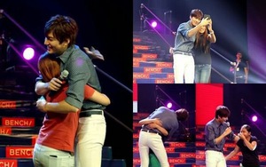 Lee Min Ho ôm ấp khiến fan nữ mê mẩn