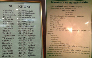 Bảng nội quy "20 không" của Tổng Giám Đốc: Vệ sinh là không lờ đờ