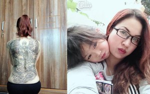 Bà mẹ đơn thân 8x và hình xăm kín lưng