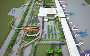 Hình ảnh bất ngờ đầu tiên về ga T2 Nội Bài sắp khai trương