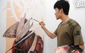 Chàng trai 21 tuổi, dạy vẽ, kiếm 65 triệu đồng/tháng