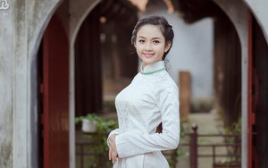 Ngẩn ngơ trước vẻ đẹp tinh khôi của nữ sinh Tuyên Quang