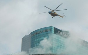 Bãi đáp trực thăng 'độc' tại nhà cao tầng ở Việt Nam