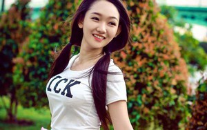 Xao xuyến với bộ ảnh mới của "hot girl bán báo"