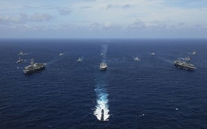 Mỹ-Nhật-Ấn tập trận hải quân chung mặc Trung Quốc tức tối