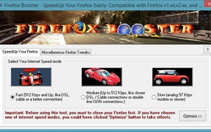 Tuyệt chiêu giúp Firefox chạy nhanh như gió