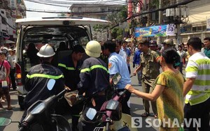 Đi kiểm tra bồn nước, người đàn ông bị điện giật ngã lầu tử vong