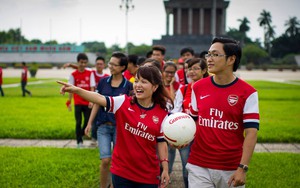 Chuyện cô nàng "quyền lực" nhất của 50.000 fan Arsenal Việt Nam