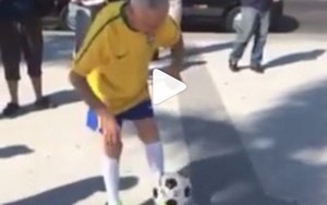 Cụ ông 87 tuổi tâng bóng khiến Messi, Cris Ronaldo cũng CHOÁNG