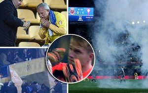 CĐV ném bom làm loạn trận Villarreal vs Celta