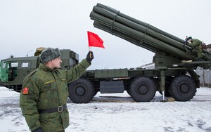 Thăm "ngôi nhà" bí mật của siêu pháo phản lực Smerch Nga